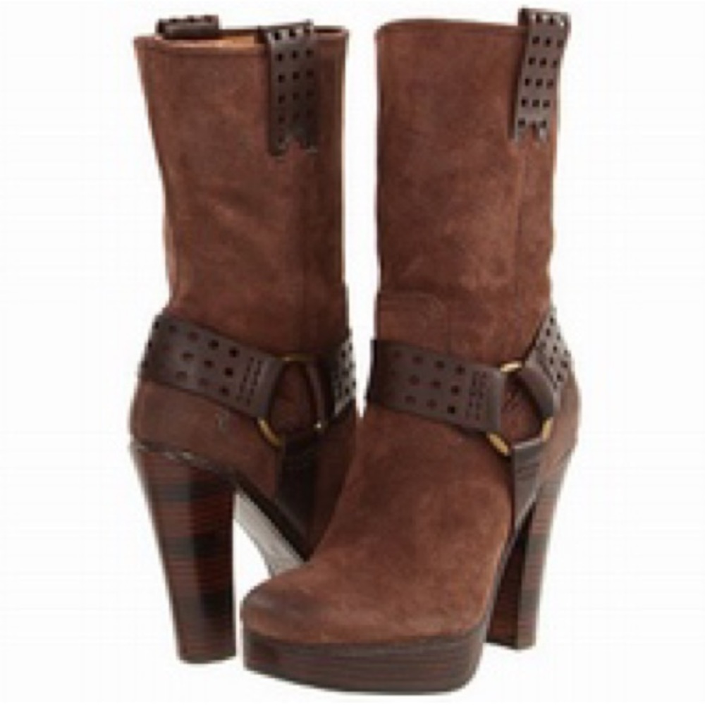Frye Harmony Short Harness boots, size 9 M